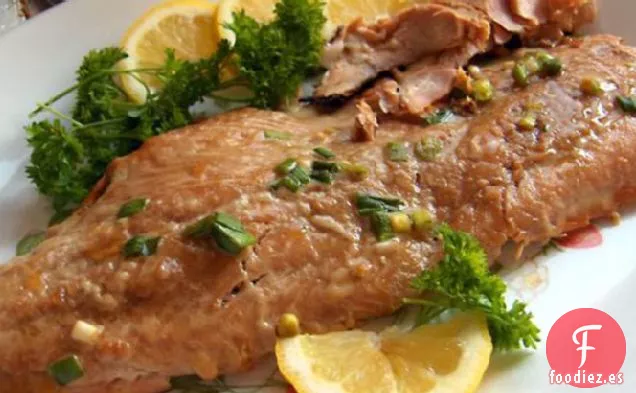 Miel Jengibre Salmón a la Parrilla
