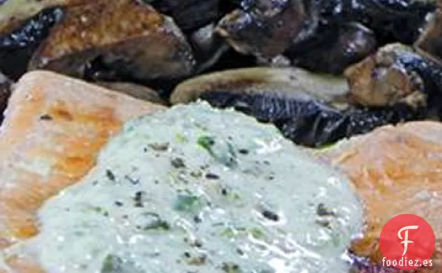 Salmón a la Parrilla Aliento de Dragón