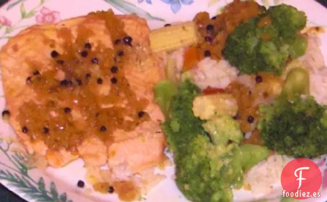 Salmón Escalfado de Tootie