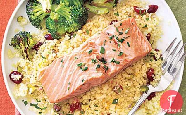 Paquetes de Salmón y Cuscús
