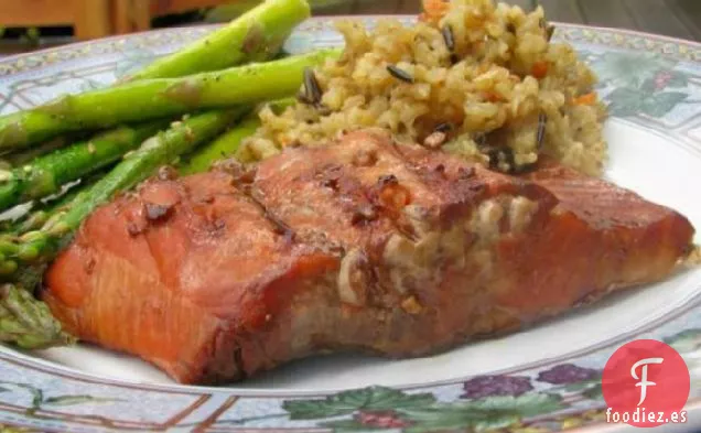 Salmón Teriyaki