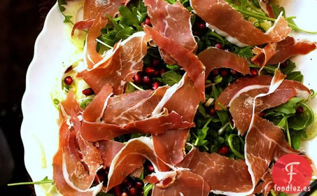 Ensalada De Hinojo, Jamón Y Granada