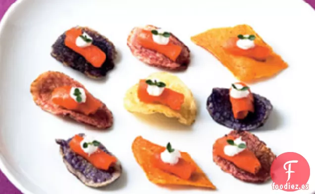 Patatas Fritas de Salmón Ahumado