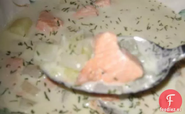 Crema de Salmón