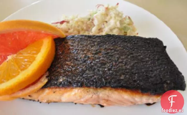 Salmón Glaseado con Cítricos