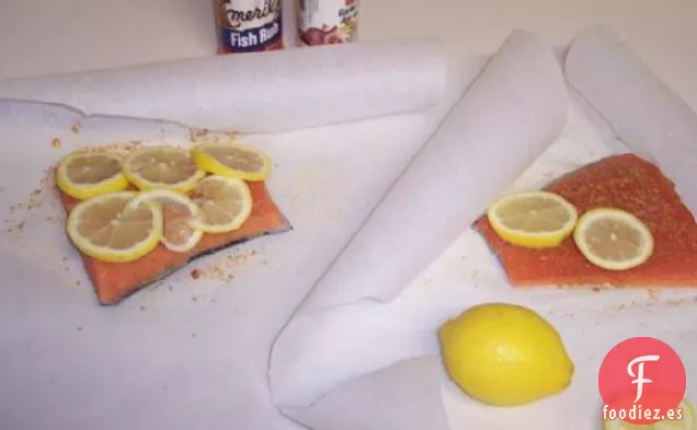 Salmón Envuelto para Regalo