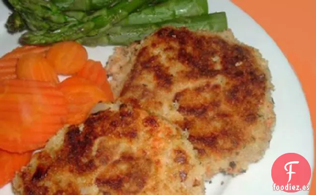 Pasteles de Patata y Salmón