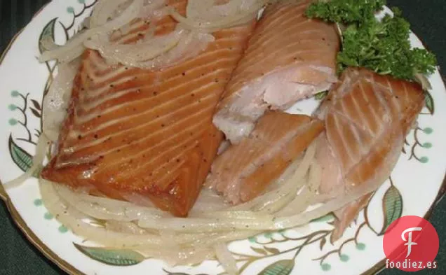 Salmón Ahumado en Escabeche