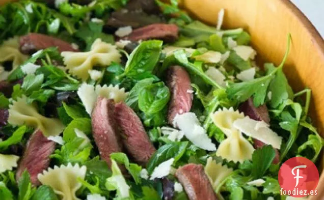 Ensalada De Ternera A La Parrilla Con Pasta