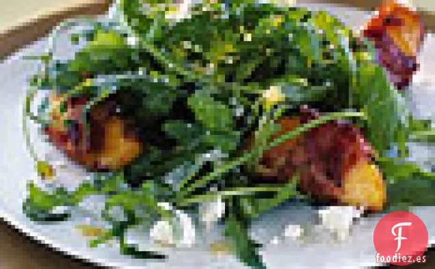 Ensalada de Durazno y Rúcula