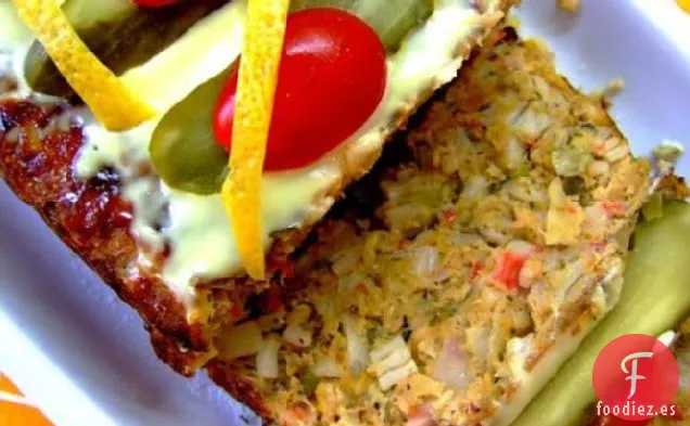 Pan de Salmón y Palitos de Cangrejo