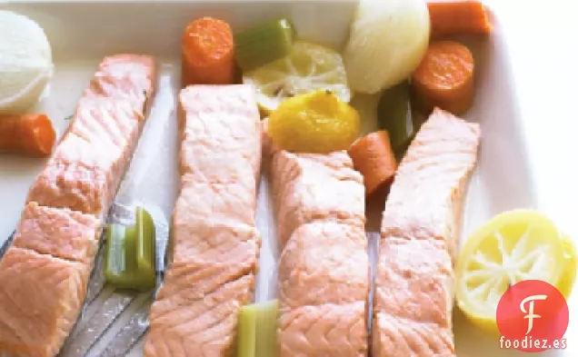 Salmón Escalfado Simple