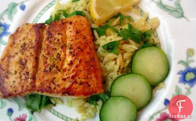Teriyaki de Salmón de Arce Anaranjado