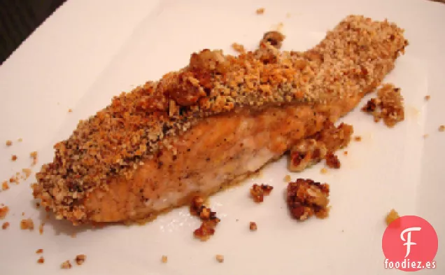 Salmón Con Costra de Azúcar Picante