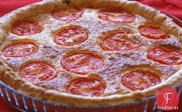 Quiche de Salmón y Tomate