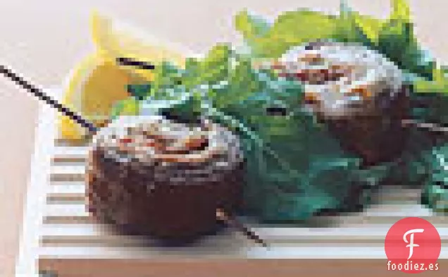 Molinillos de Ternera con Ensalada de Rúcula