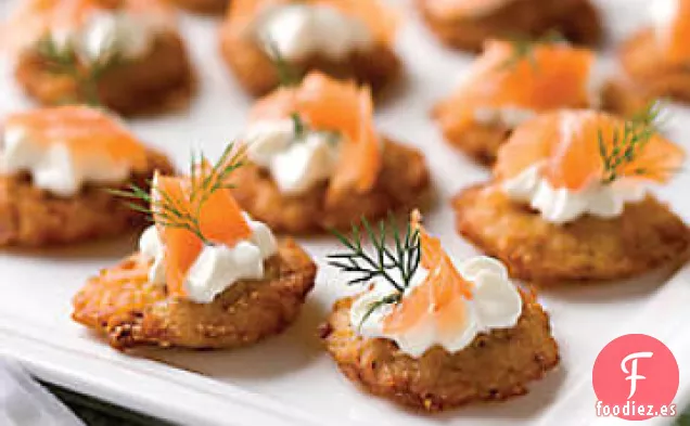 Latkes de Salmón