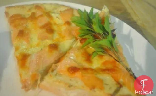 Pizza de Salmón Ahumado