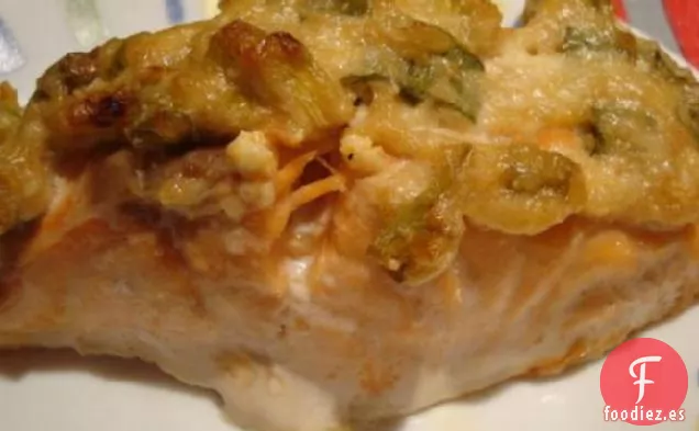 Salmón al Horno con Parmesano