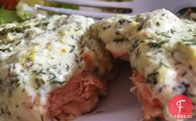 Filetes de Salmón con Eneldo Cremoso