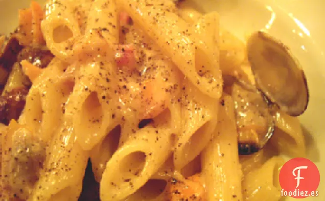 Penne de Salmón Ahumado
