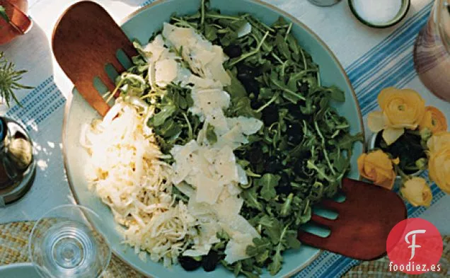 Ensalada de Hinojo y Rúcula Afeitada