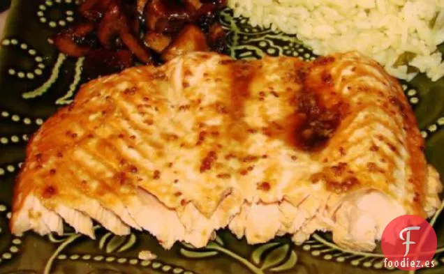 Salmón Glaseado de Arce [o Trucha ]