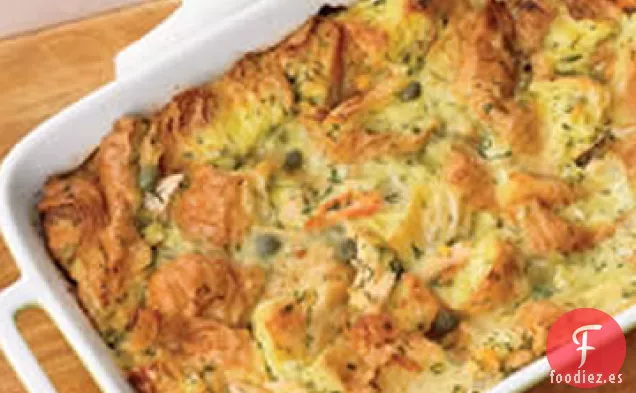 Estratos de Dos Salmones con L'Evanjules