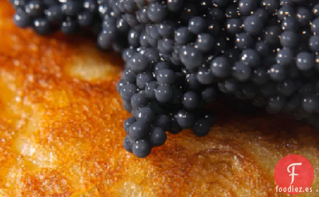 Tortitas De Patata Con Caviar