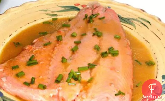 Salmón Con Salsa De Mango