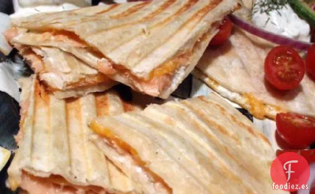 Quesadilla de Salmón Ahumado
