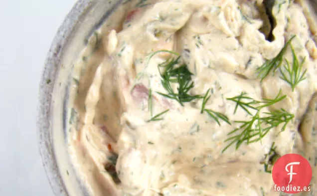 Aperitivo de Mousse de Salmón Ahumado Prensado