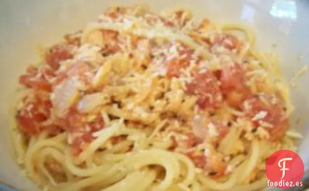 Carbonara de Salmón