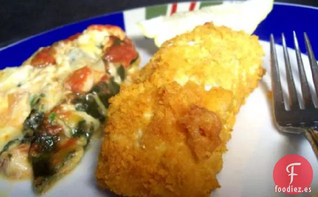 Salmón con Costra de Parmesano Al Horno