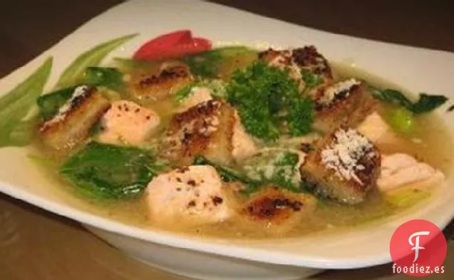 Sopa de Salmón