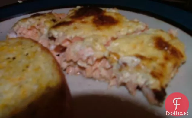 Salmón Glaseado de Naranja
