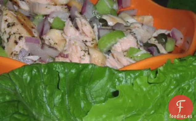 Ensalada de Salmón a la Parrilla