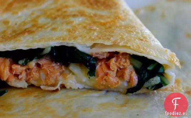 Quesadillas de Salmón Saludables para el Corazón