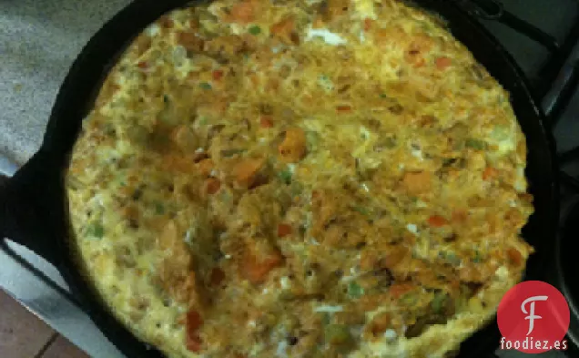 Frittata de Salmón Ahumado