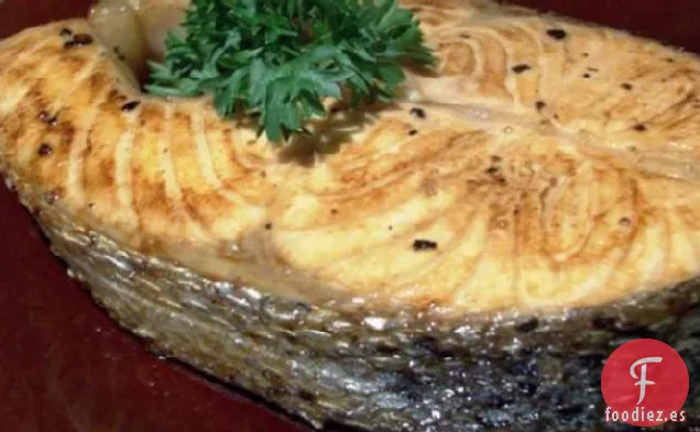 Salmón Marinado a La Parrilla