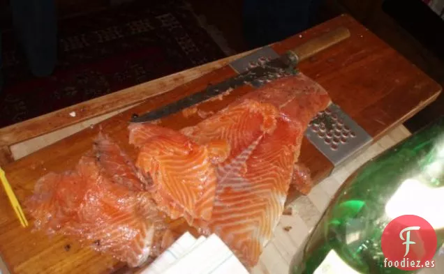 Salmón a la Parrilla con Ajo y Limón