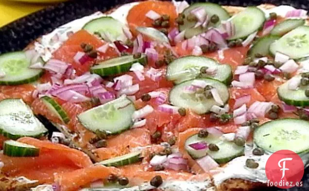 Pizza de Salmón Ahumado
