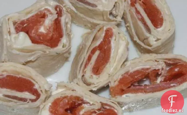 Rollos de Salmón Ahumado