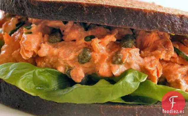 Sándwiches de Salmón que Abren los Ojos