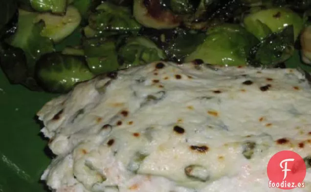 Salmón Con crema De Rábano picante