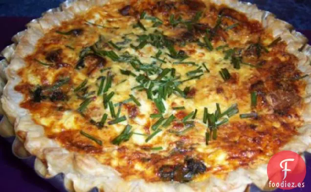 Quiche de Camote y Salmón