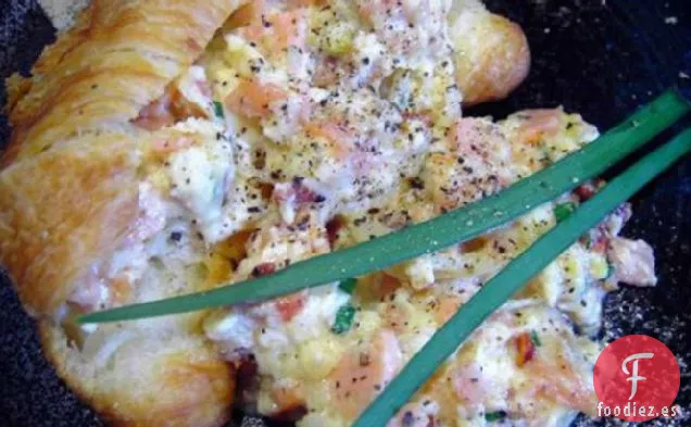 Revuelto de Salmón Ahumado