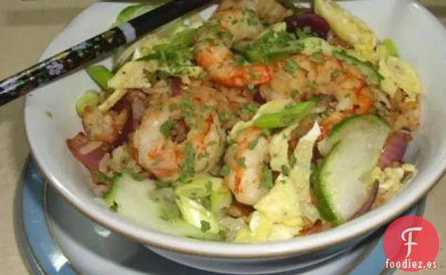 Camarones Picantes a Tres Pimientos