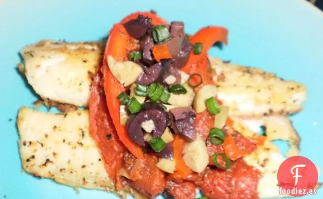 Pargo Rojo al Horno en Salsa de Eneldo