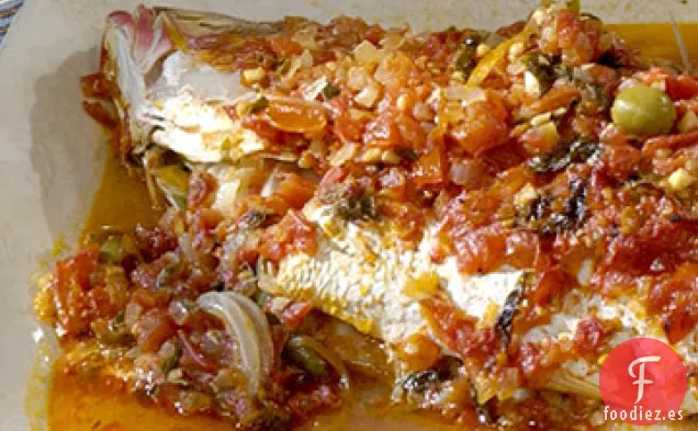 Pargo Rojo Estilo Veracruz